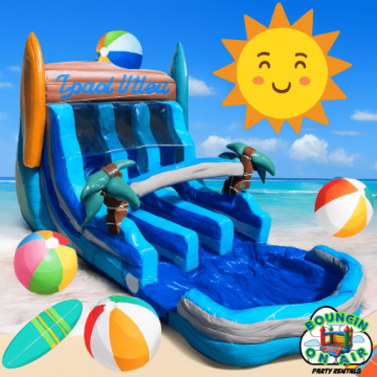 16' Good Vibes Dual Lane Slide 16' Good Vibes Dual Lane Slide