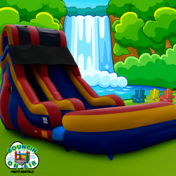 18ft Color Cascade Slide 18ft Color Cascade Slide