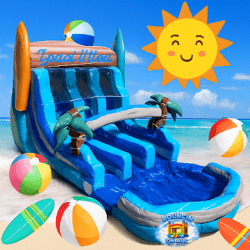 16' Good Vibes Dual Lane Slide