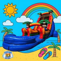 22’ Blue Paradise Slide